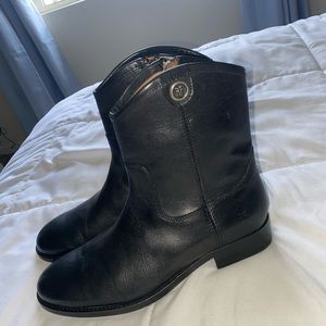 Frye Black Booties
